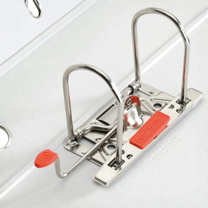 10 X Herlitz Ordner maX.file nature, Pappe, Wolkenmarmorbezug, Kantenschutz, standfest, A4 8 cm