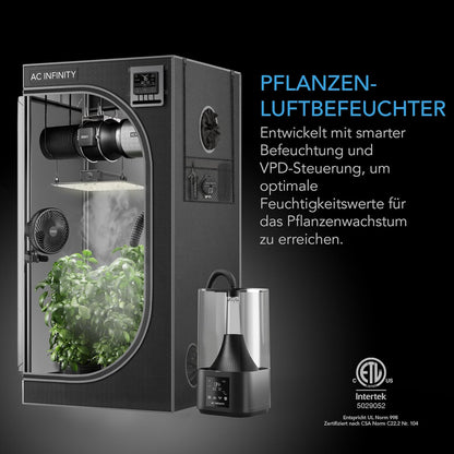 AC Infinity CLOUDFORGE T3  Pflanzen-Luftbefeuchter 4,5 L