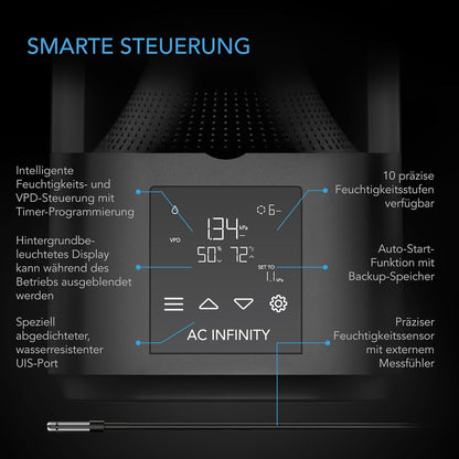 AC Infinity CLOUDFORGE T3  Pflanzen-Luftbefeuchter 4,5 L