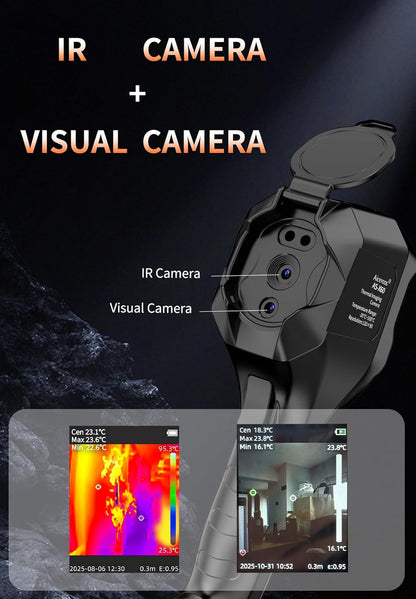 Aicevoos Wärmebildkamera SuperIR 240x240 IR-Auflösung Thermal Imaging Camera