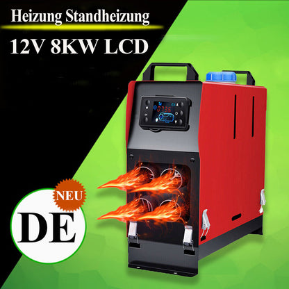 Chauffage à Air Diesel Standheizung Luftheizung Heizung 8KW 12V PKW LKW LCD voiture