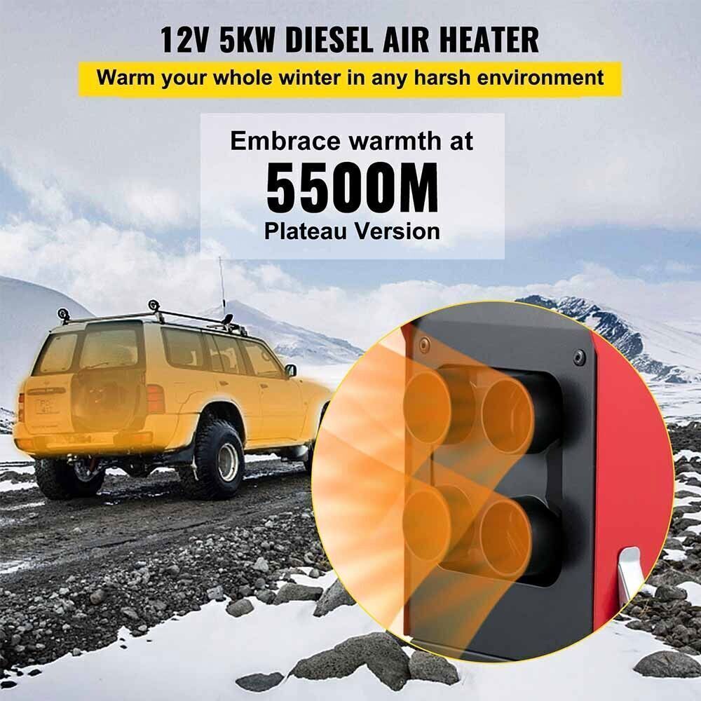 Chauffage à Air Diesel Standheizung Luftheizung Heizung 8KW 12V PKW LKW LCD voiture