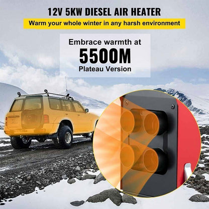 Chauffage à Air Diesel Standheizung Luftheizung Heizung 8KW 12V PKW LKW LCD voiture