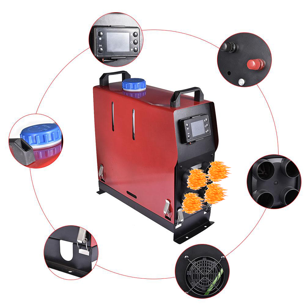Chauffage à Air Diesel Standheizung Luftheizung Heizung 8KW 12V PKW LKW LCD voiture