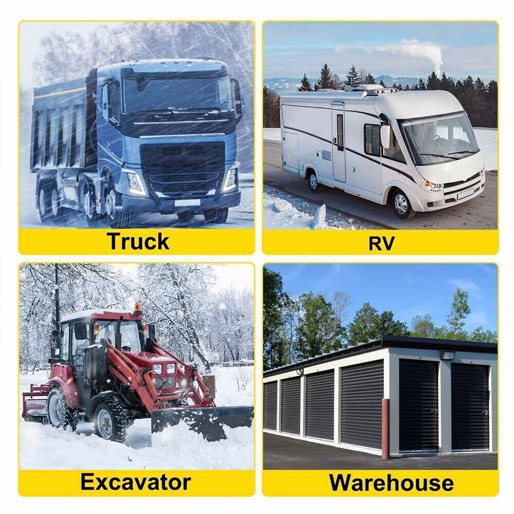 Chauffage à Air Diesel Standheizung Luftheizung Heizung 8KW 12V PKW LKW LCD voiture