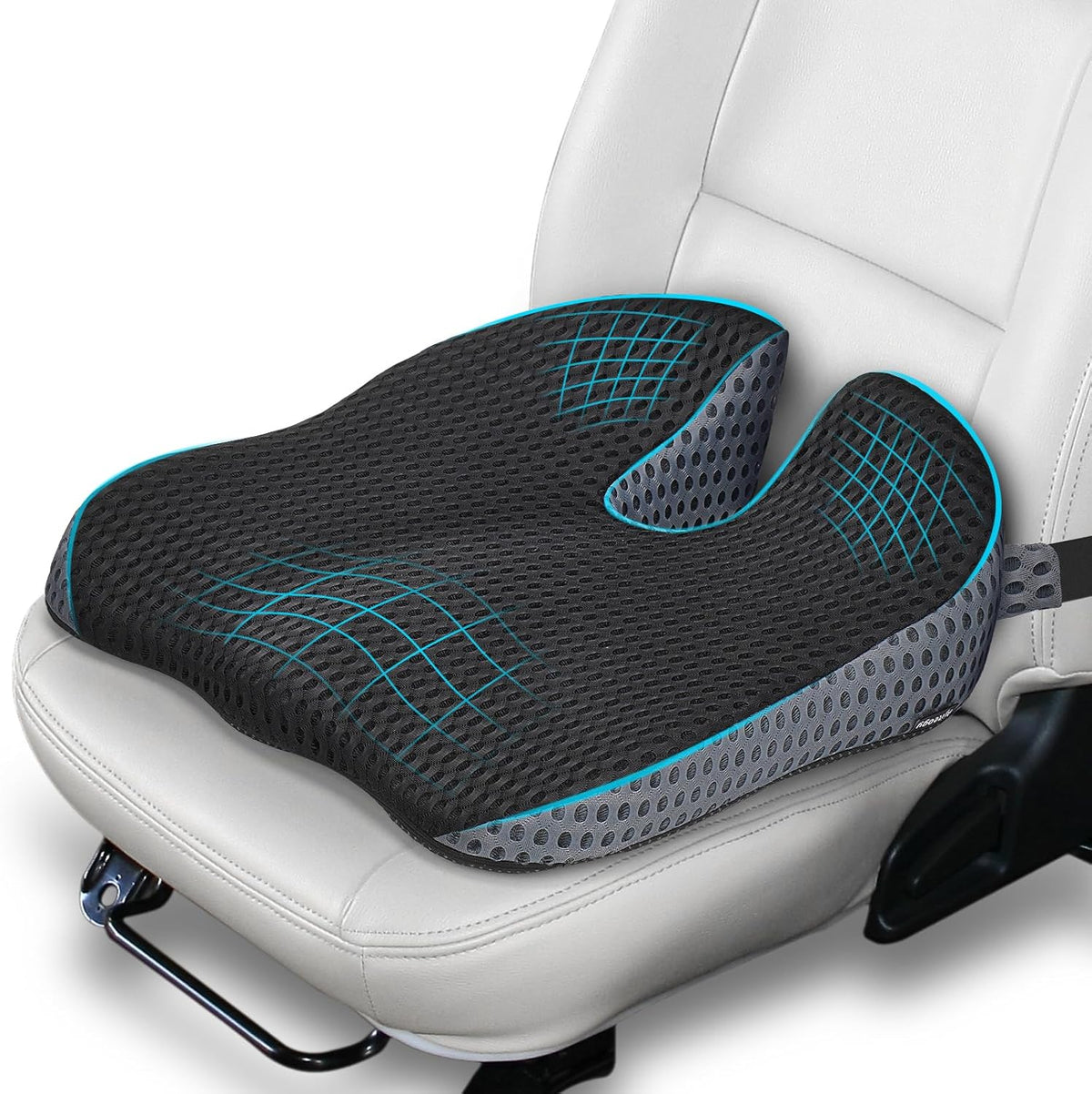 Ajiteogy Keilkissen für Fahrer Ergonomisches Autositzkissen Memory Foam