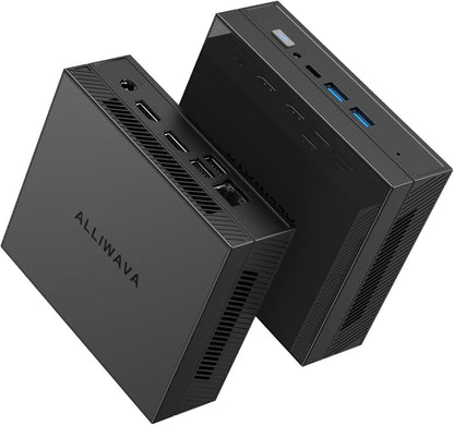 ALLIWAVA GX55 Mini PC N5105 2.9GHz 8GB RAM 256GB SSD M.2 Micro Desktop Computer