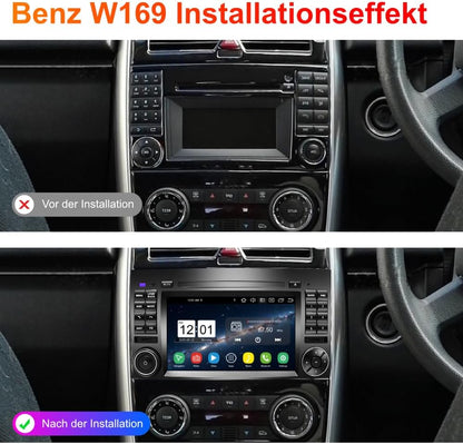 Amaseaudio Android 14 Autoradio 7zoll für Benz W169 W245 W906, 8 Kern (4+64)