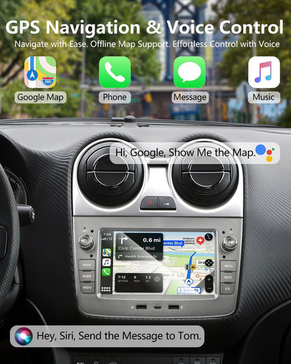 Ankeway Autoradio für Alfa Romeo Mito (2008-2012) mit Android Auto und CarPlay