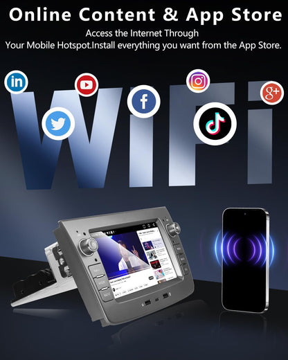 Ankeway Autoradio für Alfa Romeo Mito (2008-2012) mit Android Auto und CarPlay