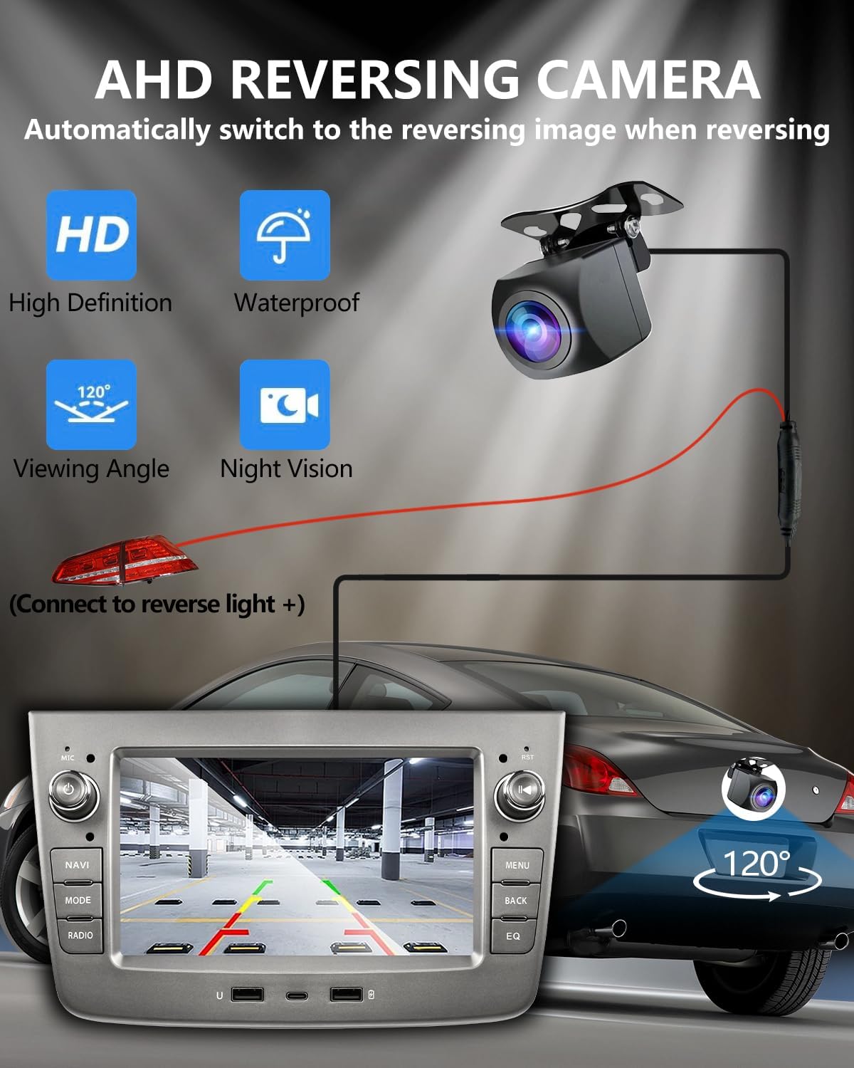 Ankeway Autoradio für Alfa Romeo Mito (2008-2012) mit Android Auto und CarPlay