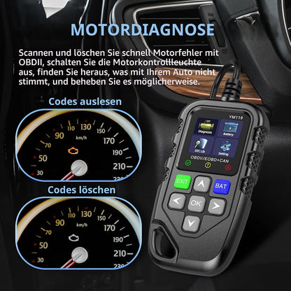 Anluomania OBD2 Diagnosegerät Auto, Codeleser,für Autos Nach 1996