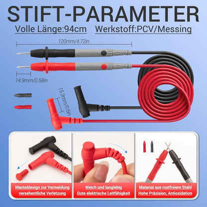 ANENG Multimeter ST181 Stromzange,4000 Counts TRMS mit AC/DC-Spannung