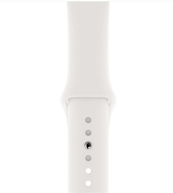 Bracelet sport Apple Watch 42 mm/44 mm/45 mm/49 mm, blanc