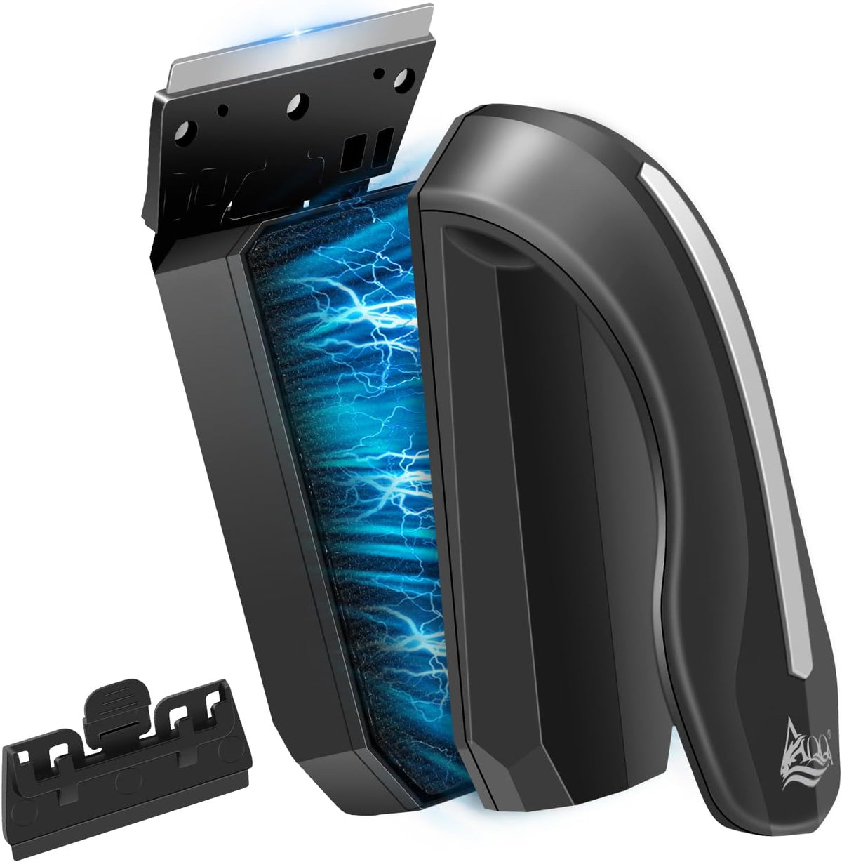 AQQA  Aquarium Scheibenreiniger, Upgrade Starke Magnet für Fischglasbecken (XL)
