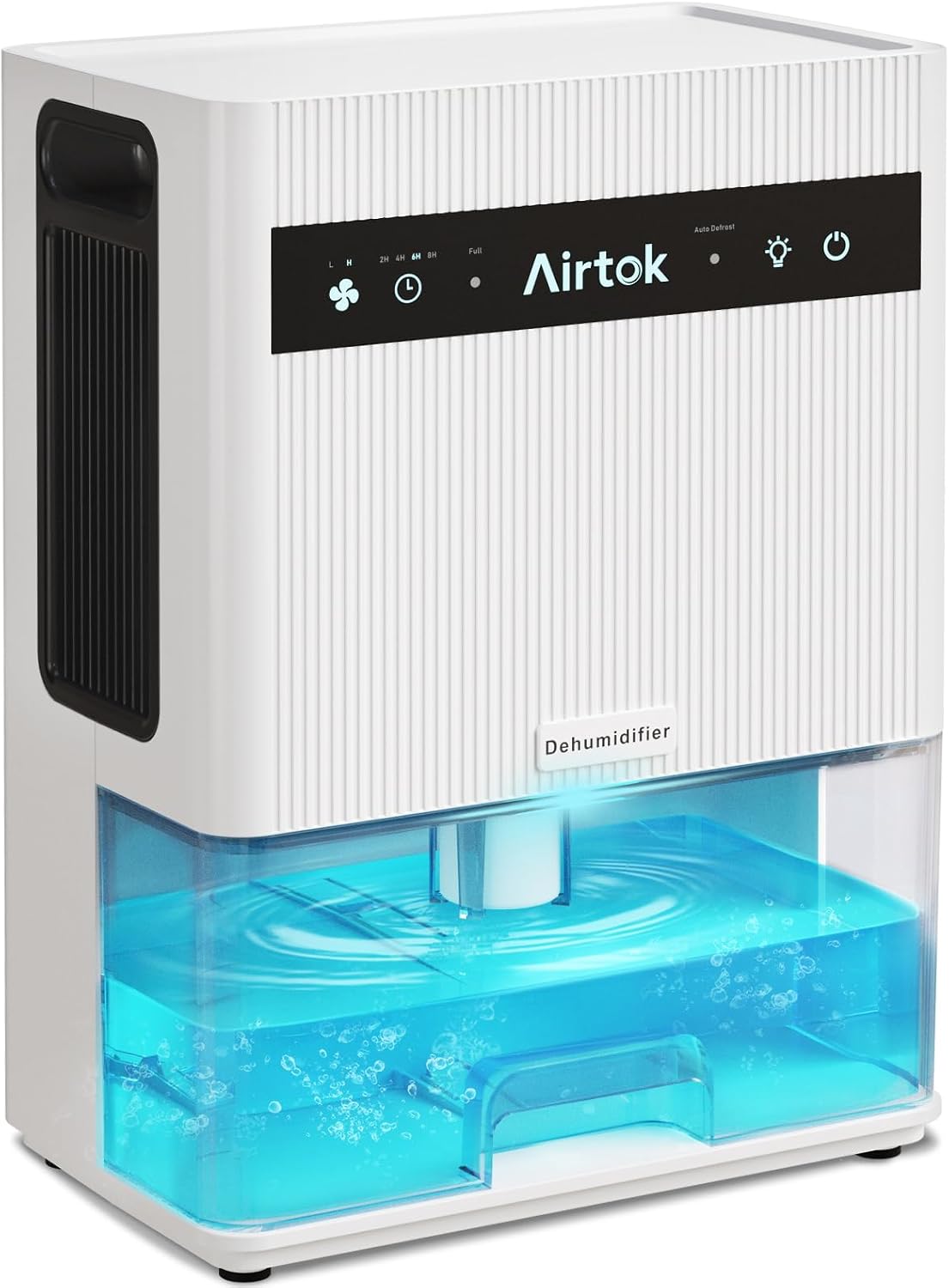Airtok Luftentfeuchter, 3L Elektrisch (88㎡), leiser Raumentfeuchter mit Timer
