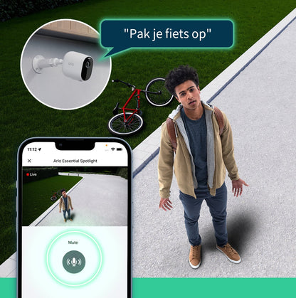 Caméra Arlo Essential XL Spotlight (1 pack)
