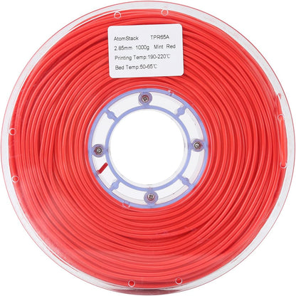 Filament TPR65A avec diamètre intérieur de 2,85 mm pour Cambrian Pro 3D-Drucker 1000g rouge