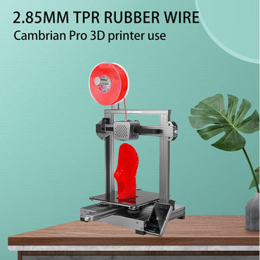 Filament TPR65A avec diamètre intérieur de 2,85 mm pour Cambrian Pro 3D-Drucker 1000g rouge