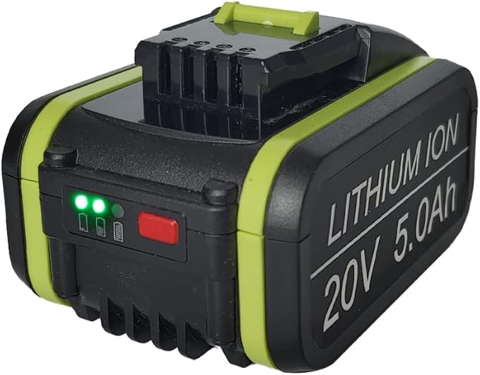 aunstarwei 20 V 5,0 Ah/5000 mAh Lithium-Ionen-Akku Ersatz für WA3551 WA3551.1 WA3553 WA3553.2 WA3641 Akku