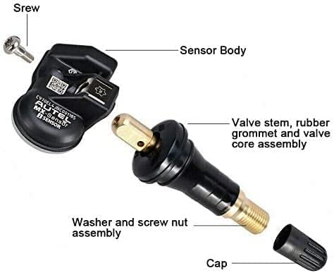 Capteur Autel TPMS MX-Sensor 315 MHz + 433 MHz Programmable Universalventil