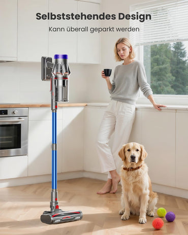 Avalsor CyberG9 Akku Staubsauger 50000Pa/600W/65Min Kabellos 1,8L mit OLED-Display