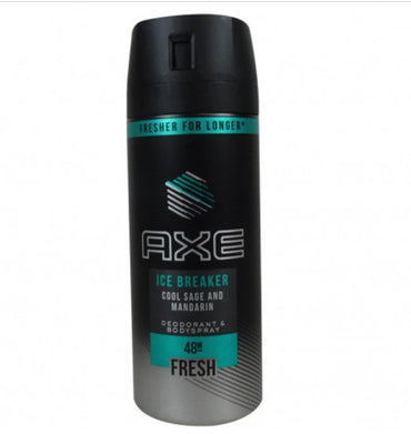 Ax 6x 150 ml Ice Breaker Deospray Déodorant Spray Corps Homme