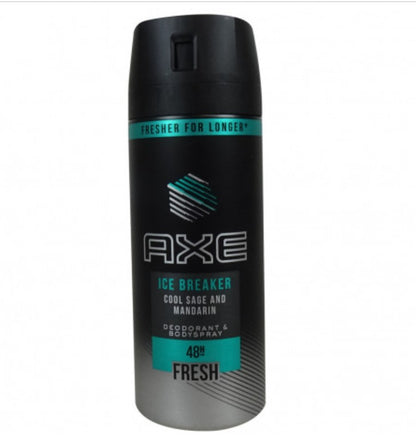 Ax 6x 150 ml Ice Breaker Deospray Déodorant Spray Corps Homme