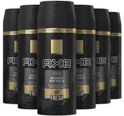 Ax 6x 150 ml Gold Deospray Déodorant Spray Corps Homme