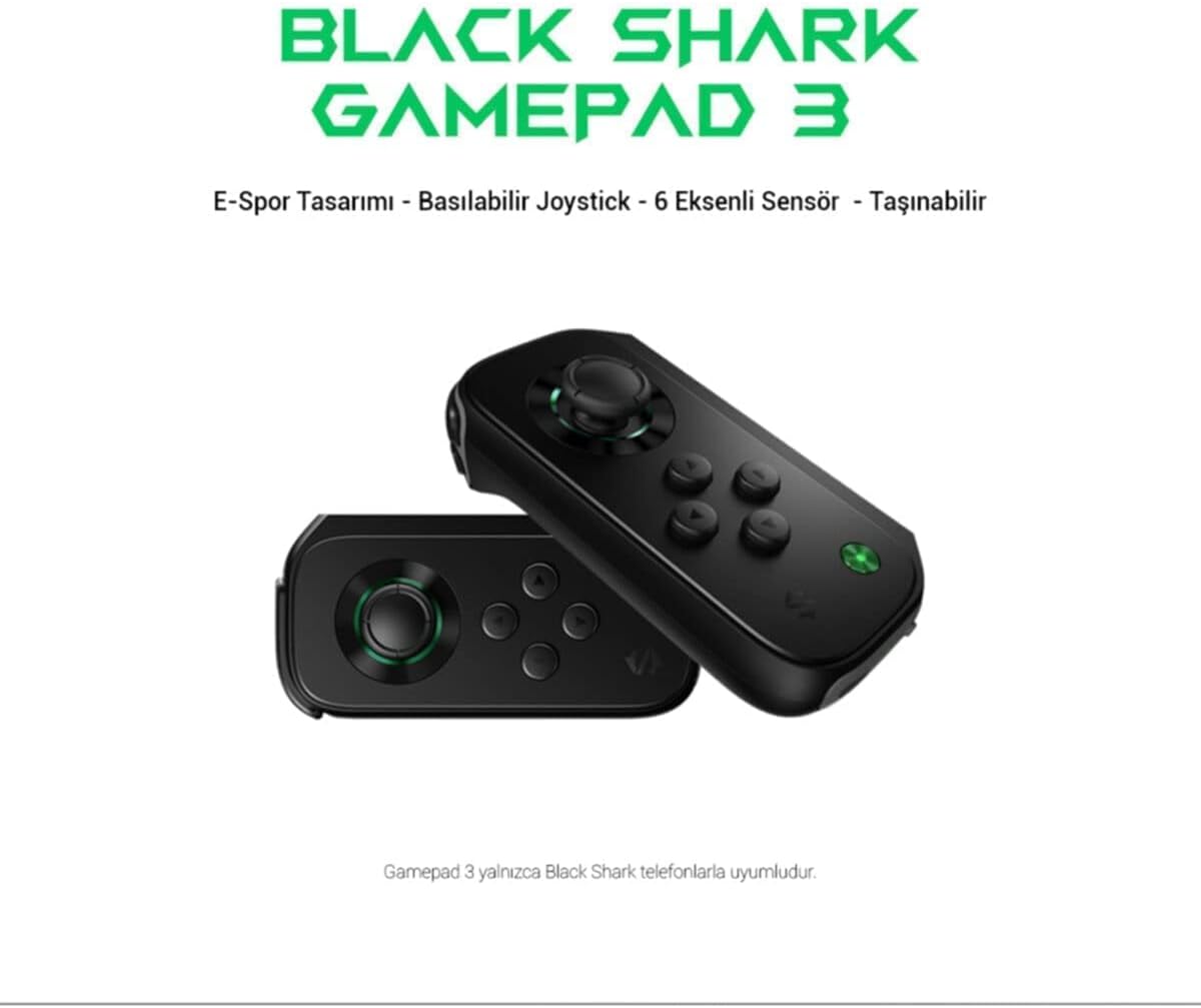 Manette de jeu Black Shark 3 (ensemble) - L