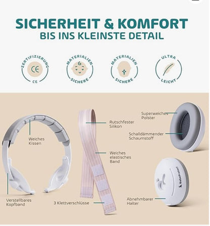 Babe Protect - 2-in-1 Baby Gehörschutz - Kapselgehörschutzfür Kinder und Babys