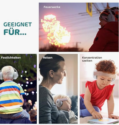 Babe Protect - 2-in-1 Baby Gehörschutz - Kapselgehörschutzfür Kinder und Babys