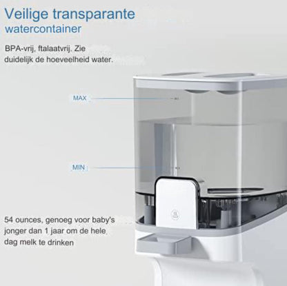 Automatischer Flaschenzubereiter Flaschenwärmer Baby,Instant Warmer,Wasserspender  24H, 3 Modi, 1600 ml