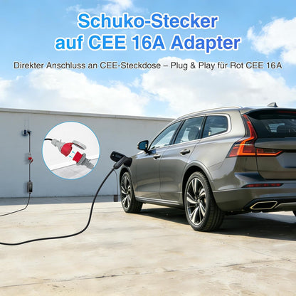 Betumoda Wallbox 11 kW Typ 2 |6.5 m|8–16 A |3-Phasig, mit Einstellbarer Ladeleistung