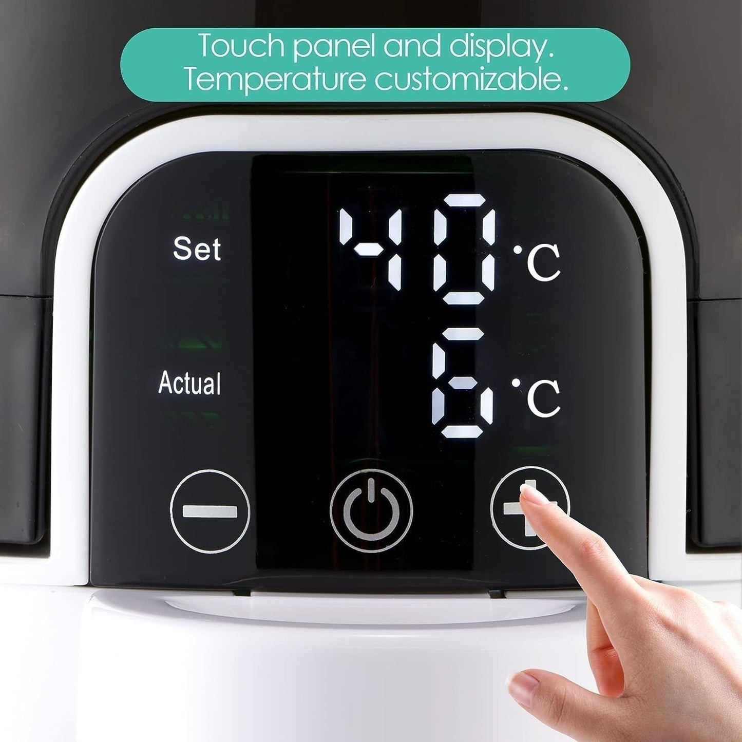 Bellababy Flaschenzubereiter für Babys,Flaschenwärmer Instant Warmer 5~15 Min