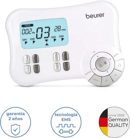 Beurer EM 80 Elektrostimulationsgerät, Reizstromgerät Reizstrom, TENS Gerät