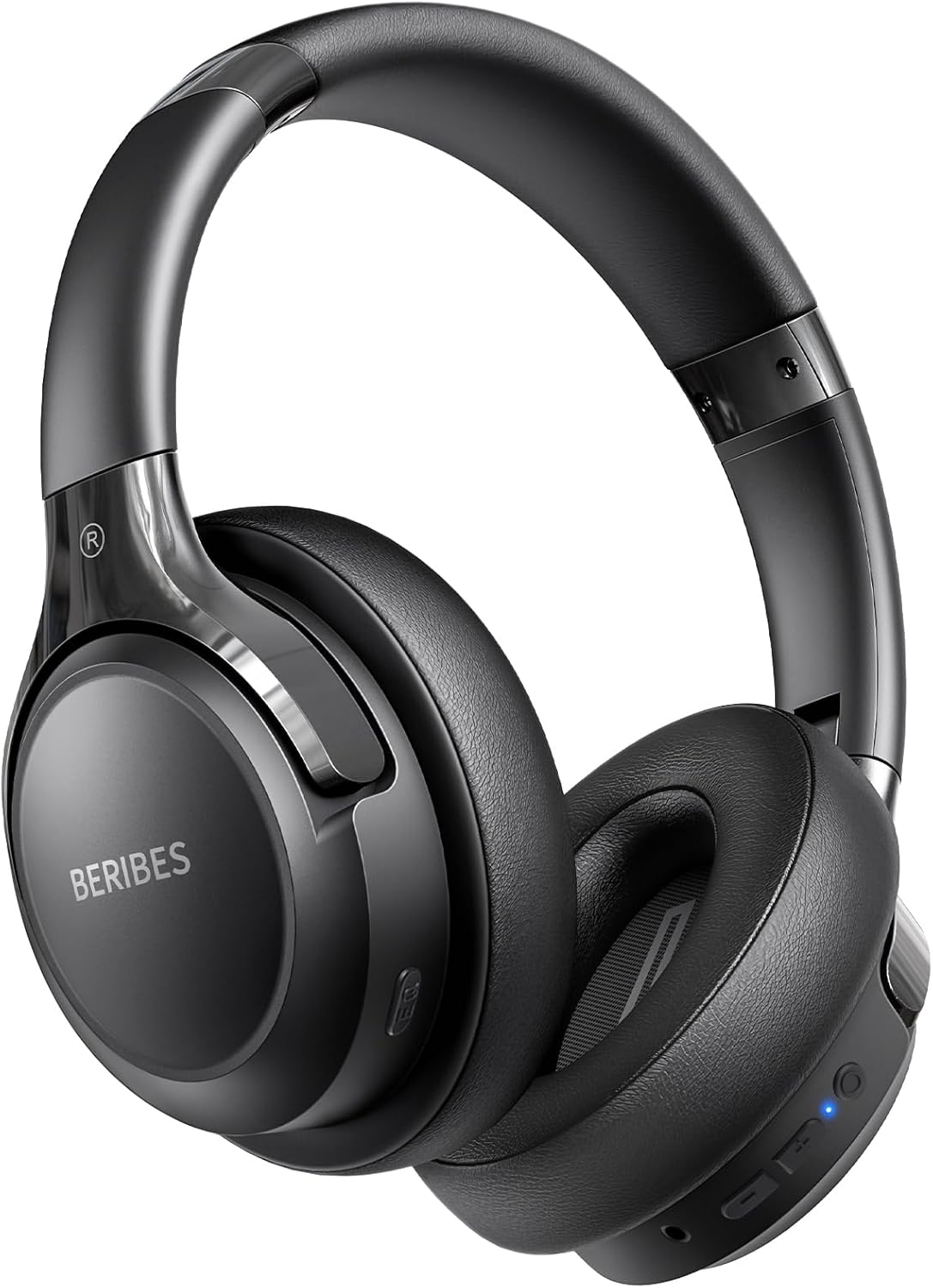 BERIBES Bluetooth Kopfhörer Kabellos Over Ear 65h Akku 6 EQ-Modi,BT 6.0