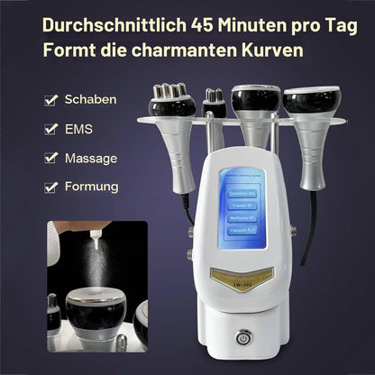 Binlingdaily 40KHz 4-in-1 Kavitationsgerät Körperformung,Prof. RF Radiofrequenz Hautstraffung