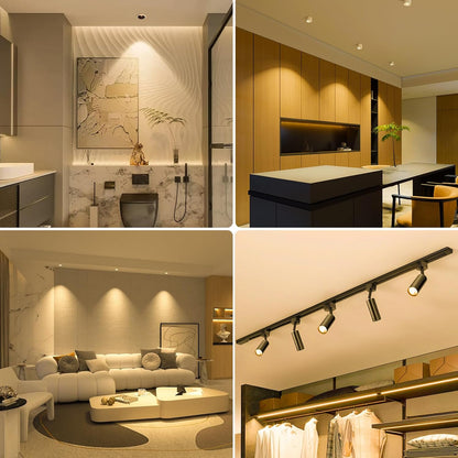 12er-Pack MR16 Halogenlampen, 2-polig, GU5.3, 12 V, 35 W, dimmbar, warmweiß (2700 K), 350 lm