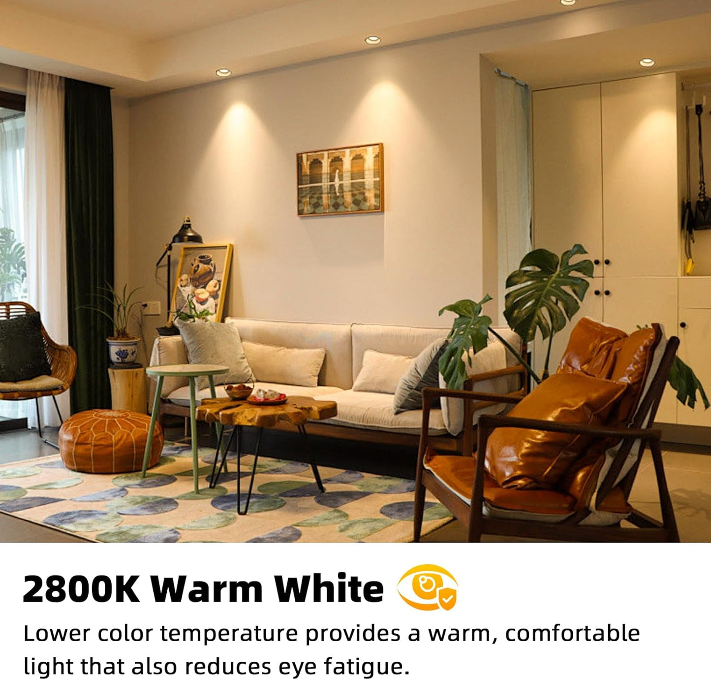 12er-Pack MR16 Halogenlampen, 2-polig, GU5.3, 12 V, 35 W, dimmbar, warmweiß (2700 K), 350 lm