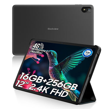 Blackview Tab 18 Android Tablet 12 Zoll 16GB+256GB 8800mAh Widevine L1-Netflix