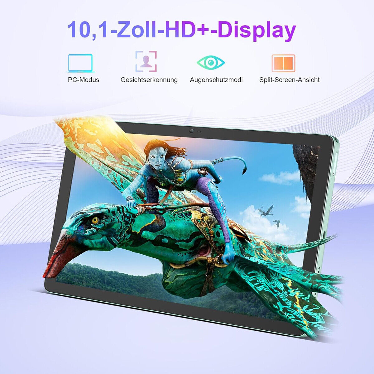 Tablette Blackview Tab 80 4G double SIM Android 13, 10 pouces, 128 Go, 7680 mAh