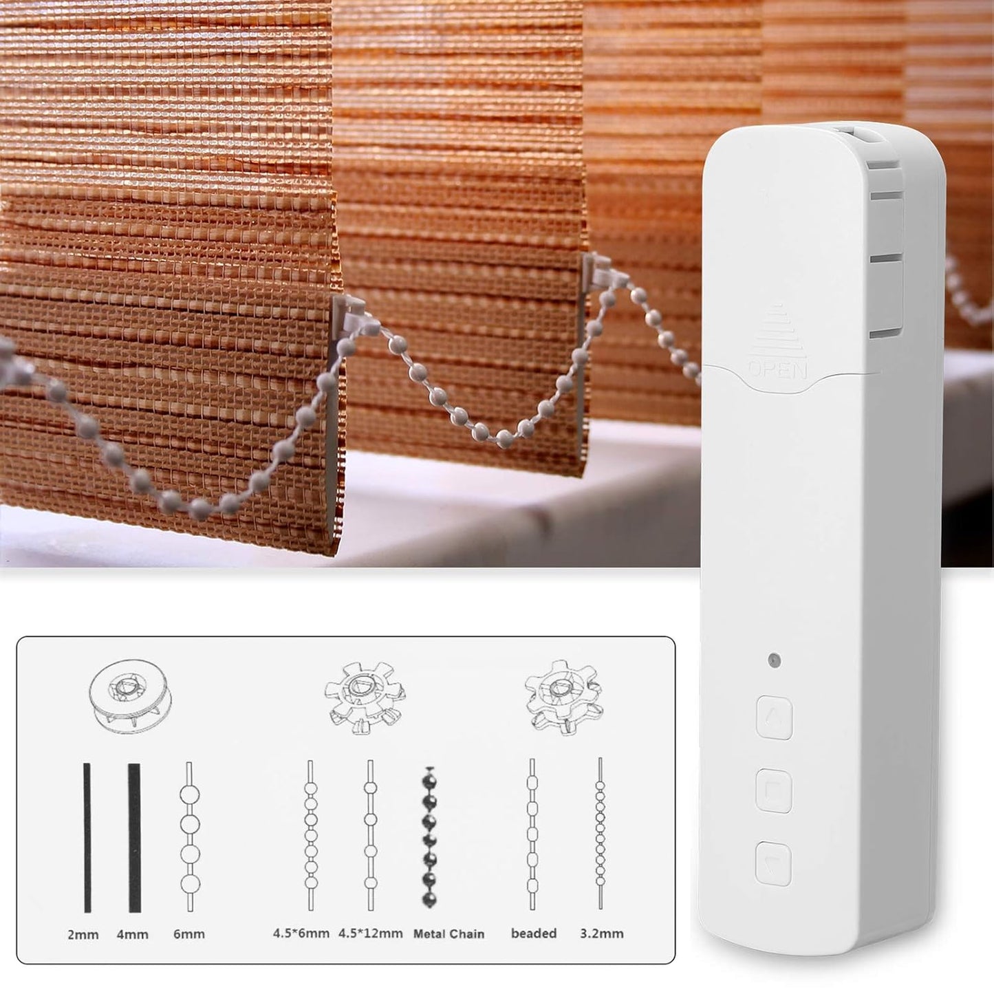 Blinds Motor  Rolladenschalter Rolladensteuerung Smart Blinds Roller WiFi integrierter