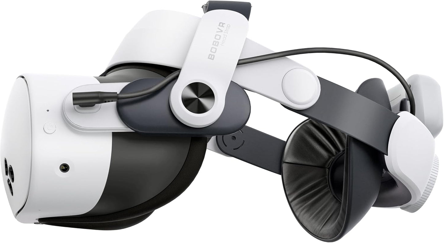 BOBOVR M3 Pro Strap mit Akku,Kompatibel mit Meta Quest 3/Quest 3S