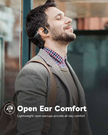 Prise casque DV68 à conduction osseuse, Bluetooth, prise casque ouverte avec microphone, étanchéité IP67
