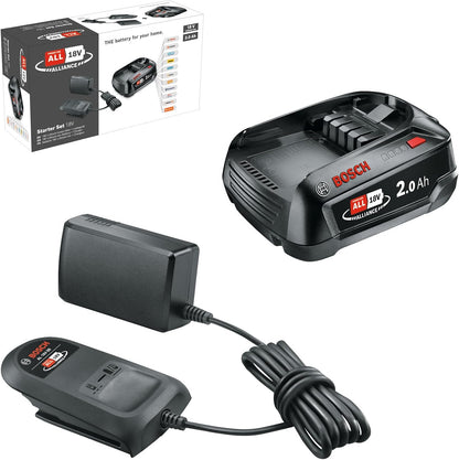 Bosch 18V Akku und Ladegerät 2.5Ah (18V Starter Set, Power for All)