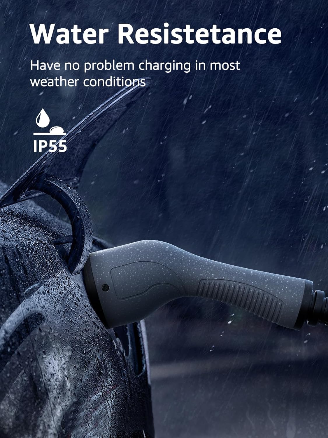 BOKMAN Typ 2 Ladekabel, Modus 3 / 16A / 11 kW / 3-Phasig / 10 Meter, Typ 2 auf Typ 2 EV Ladekabel für Elektroauto mit Tragetasche und Mikrofasertuch