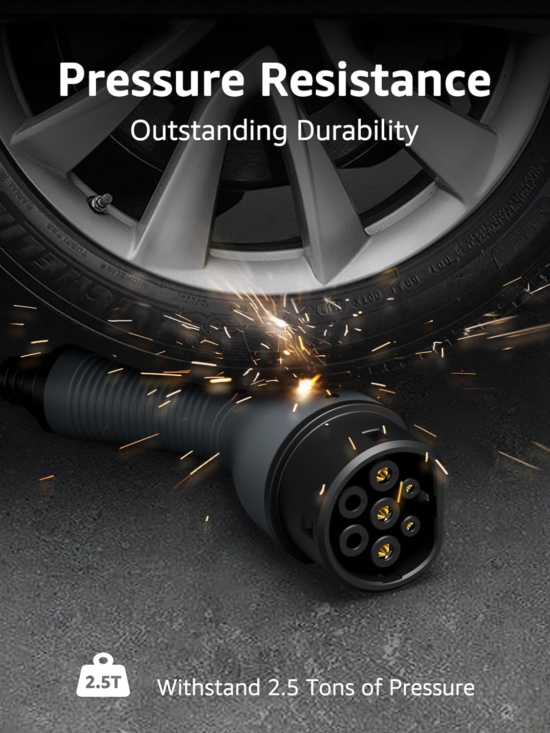 BOKMAN Typ 2 Ladekabel, Modus 3 / 16A / 11 kW / 3-Phasig / 10 Meter, Typ 2 auf Typ 2 EV Ladekabel für Elektroauto mit Tragetasche und Mikrofasertuch