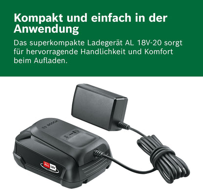 Bosch 18V Akku und Ladegerät 2.5Ah (18V Starter Set, Power for All)