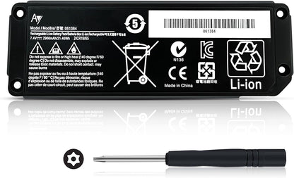 BOWEIRUI 061384 Lautsprecher-Akku NUR passend für Soundlink Mini I One, SoundLink Mini Bluetooth-Lautsprecher One Series/Soundlink 061385 061386 063404 063287 (7,4 V 17 Wh 2230 mAh)